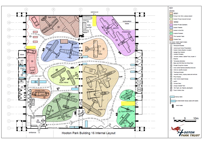 Hangar 16 Internal Layout, Hooton Park Hangars