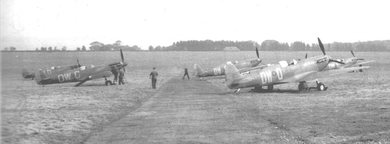 Spitfires, Hooton Park Hangars