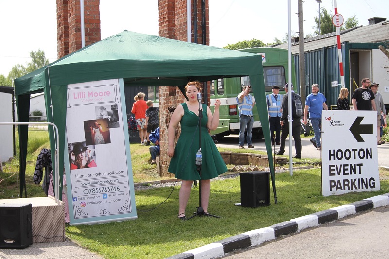 Lilli Moore - Vintage Singer, Hooton Park Hangars