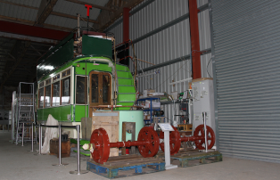 Chester No. 4 Tram, Hooton Park Hangars
